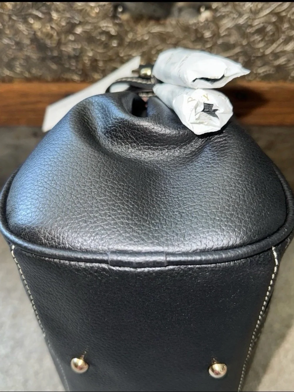 NWT Dooney & Bourke Sorrento Satchel 30 in black